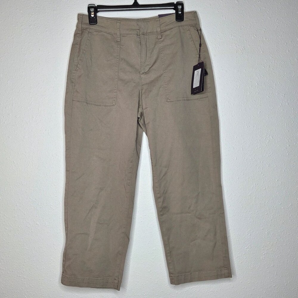 NWT NYDJ Women's Stretch Twill Utility Pants - Picture 1 of 7